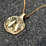 Gemini Zodiac Necklace, Necklace, Unmarked Industries - unX Industries - artisan jewelry made in U.S.A 