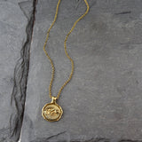 Pisces Zodiac Necklace, Necklace, Unmarked Industries - unX Industries - artisan jewelry made in U.S.A 