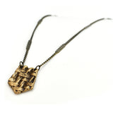 Petite Twill Necklace, Necklace, Unmarked Industries - unX Industries - artisan jewelry made in U.S.A 