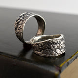Leather Wrap Ring, Ring, Unmarked Industries - unX Industries - artisan jewelry made in U.S.A 