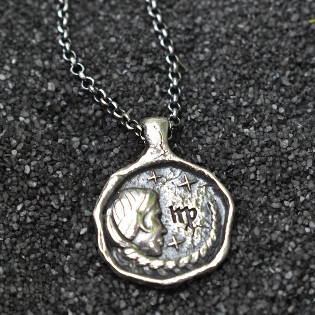 Virgo Zodiac Necklace, Necklace, Unmarked Industries - unX Industries - artisan jewelry made in U.S.A 