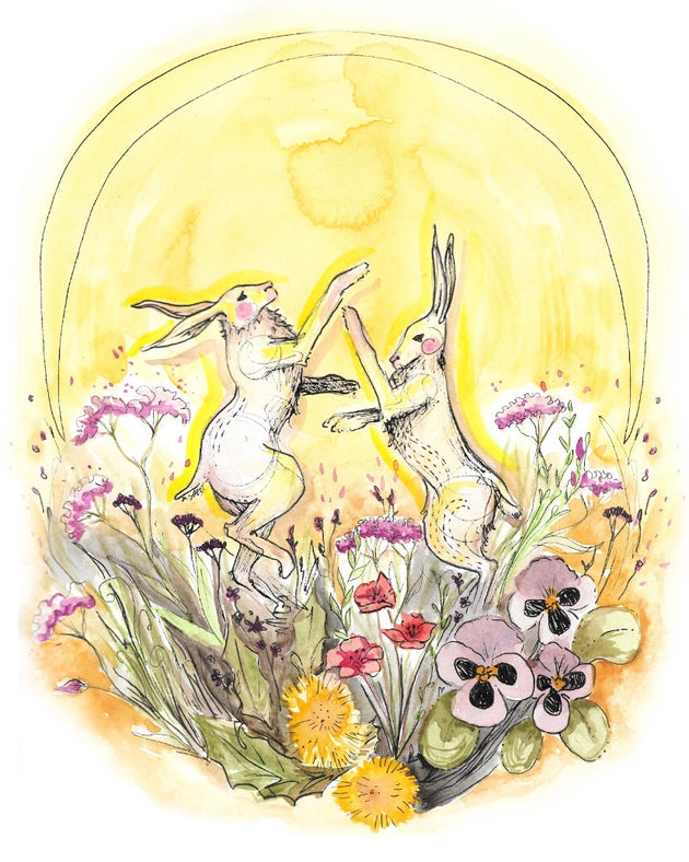 Bunny Jubilee print