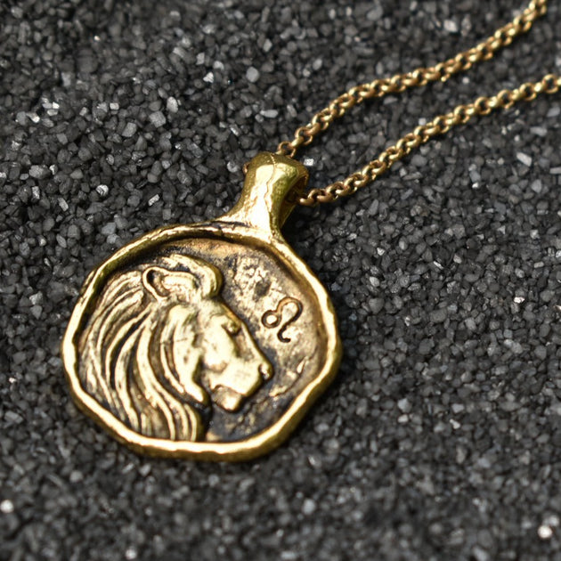 Leo Zodiac Necklace, Necklace, Unmarked Industries - unX Industries - artisan jewelry made in U.S.A 