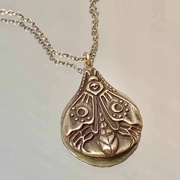 Small Luna Moth Necklace | Lisa Hopkins Design