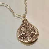 Luna Moth Necklace, Necklace, Unmarked Industries - unX Industries - artisan jewelry made in U.S.A 