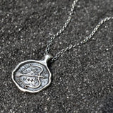 Sagittarius Zodiac Necklace, Necklace, Unmarked Industries - unX Industries - artisan jewelry made in U.S.A 